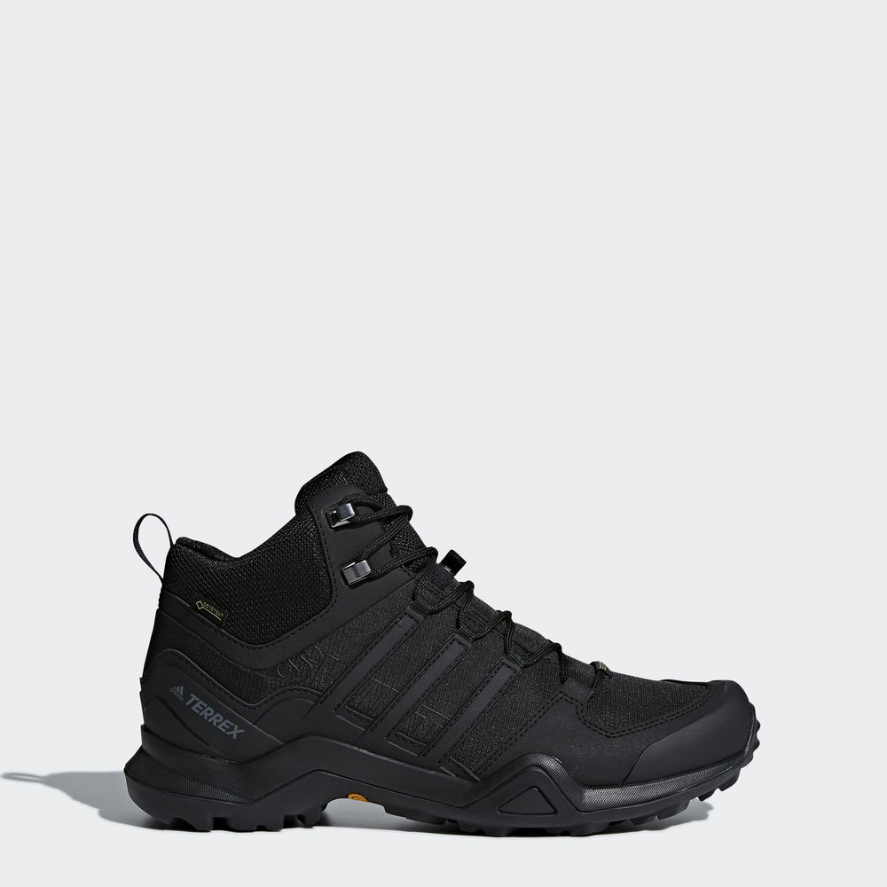 Adidas Terrex Swift R2 Mid Gtx - ορειβατικα παπουτσια ανδρικα - Μαυρα/Μαυρα/Μαυρα,Μέγεθος: EU 36 – 5